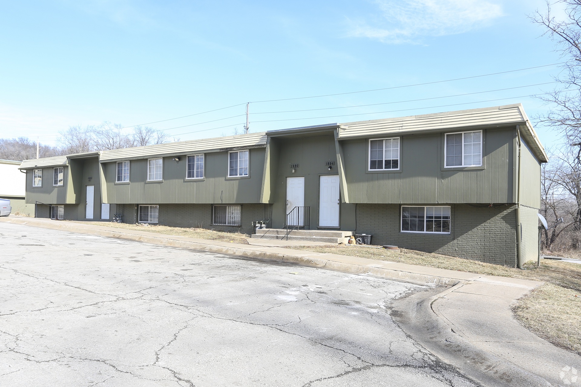 Green Village Townhomes exterior in Kansas City Missouri